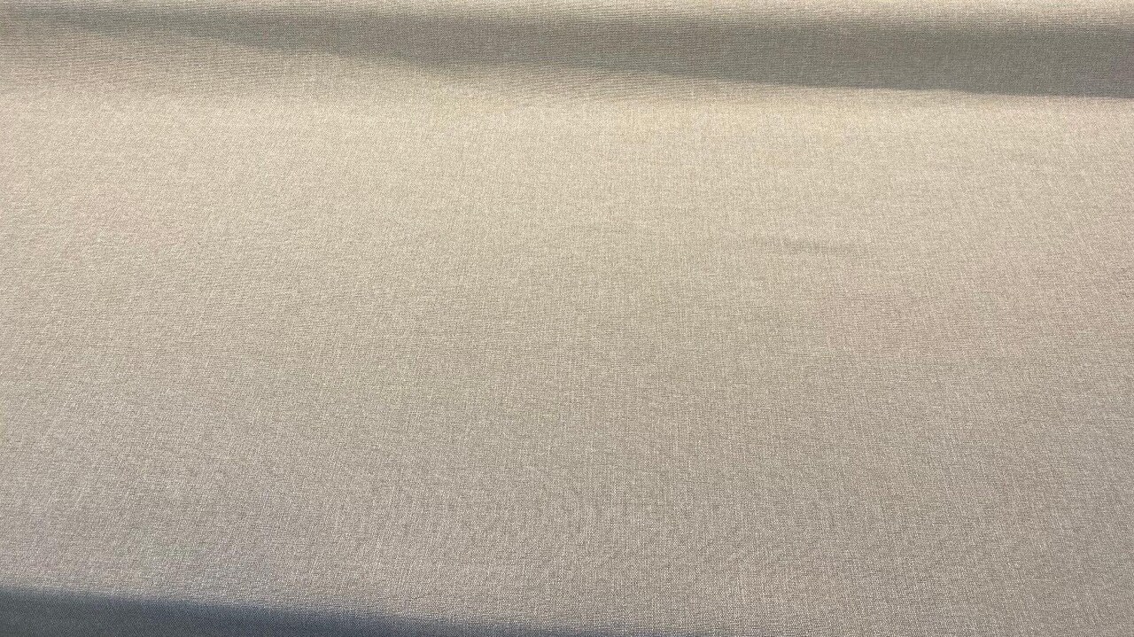 1 Yard Washable Canvas Flax Beige Durable Performance Upholstery Fabric 56 Inches Wide